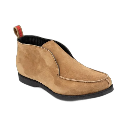 Kiton Round Toe Slip On Loafers