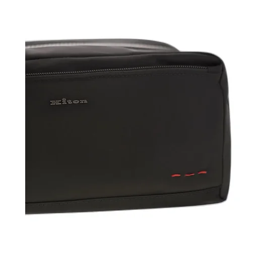 Kiton Logo Plaque Beauty Case