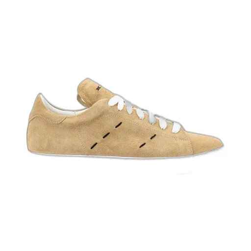 Kiton Logo Printed Lace-Up Sneakers