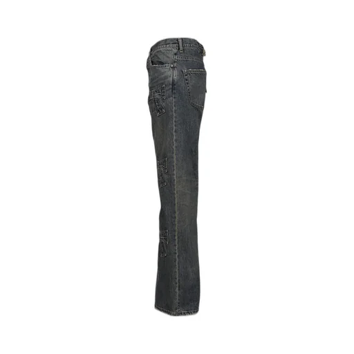 Vintage Denim Pants / Ind Ribbon