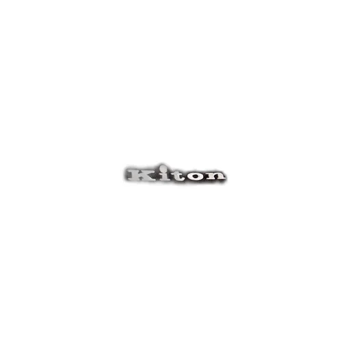 Kiton Logo Plaque Zipped Travel Bag