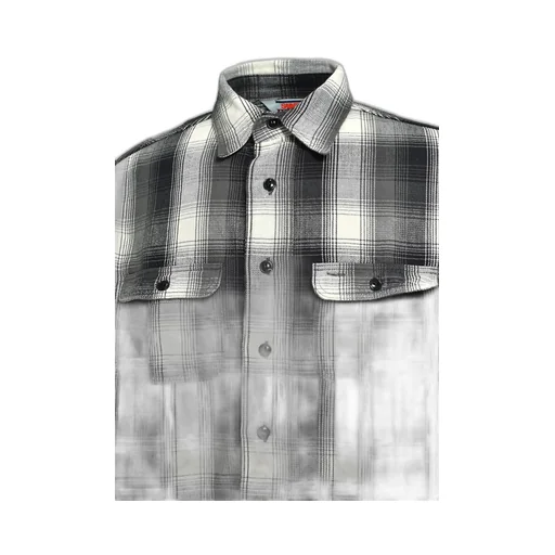 Bb_Flannel Shirt/Check/Blk