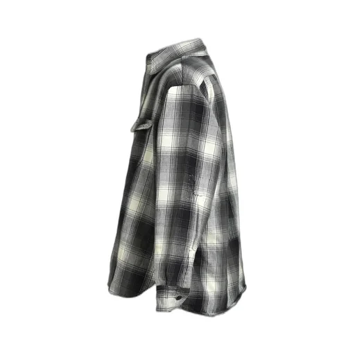 Bb_Flannel Shirt/Check/Blk