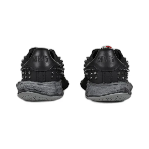 Charles Studded Low / Blk Blk