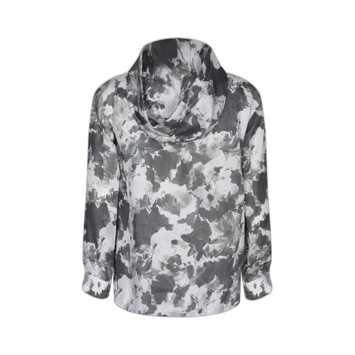 Kiton Abstract-Printed Zipped Jacket