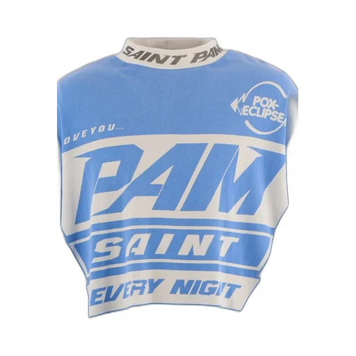 Pam_Ls Tee/Saint Pam / Blu