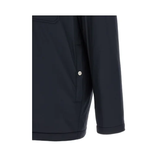Kiton Long-Sleeved Buttoned Down Jacket