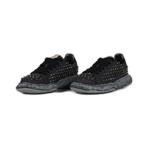 Charles Studded Low / Blk Blk