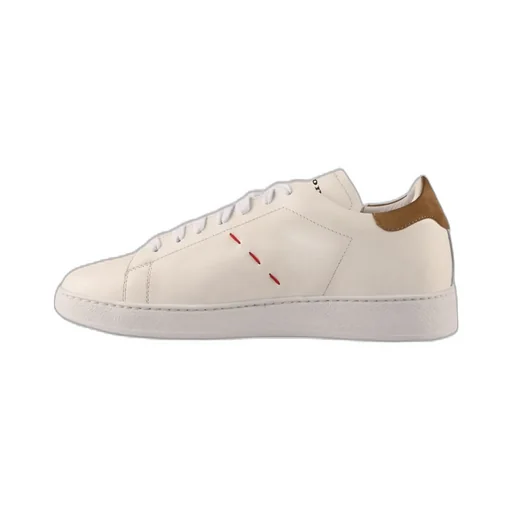 Kiton Logo Printed Lace-Up Sneakers