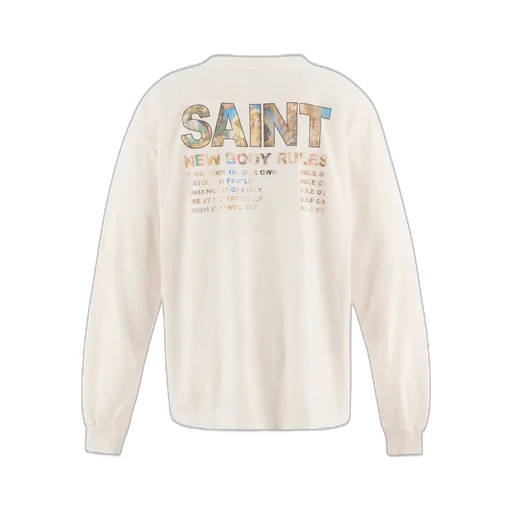 Ls Tee/New Body Rules/White