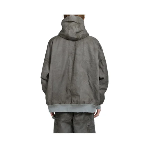 Boro Boa Lining Duck Zip Parka / Gry