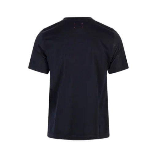 Kiton Logo Embroidered Crewneck T-Shirt