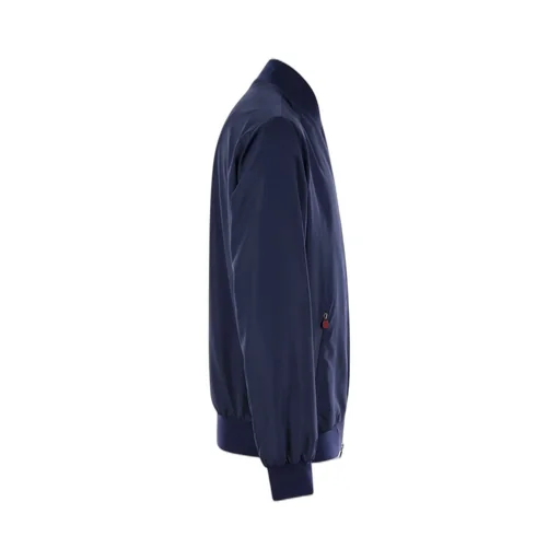 Kiton Long-Sleeved Zip-Up Bomber Jacket