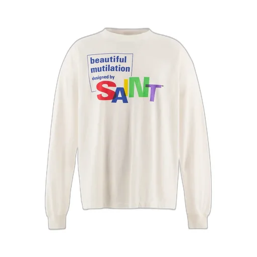Ls Tee/Beautiful Saint / Wht