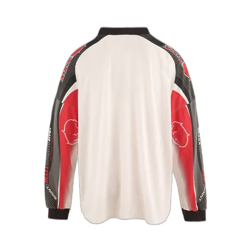 Ls Tee/Mortor Cycle / Wht