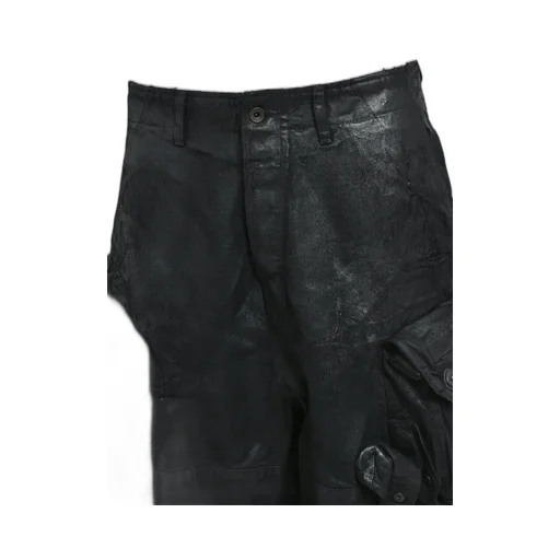 12Oz Coating Gasmask Cargo / Blk Wax