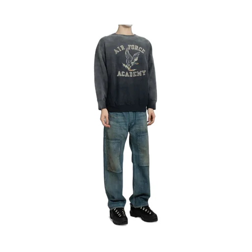 Us Air Force Eagle Sweatshirt Aged / Aged Blk