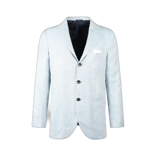 Kiton Single-Breasted Long-Sleeved Blazer