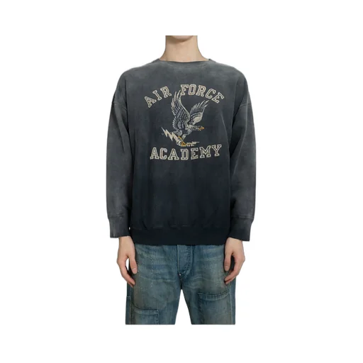 Us Air Force Eagle Sweatshirt Aged / Aged Blk