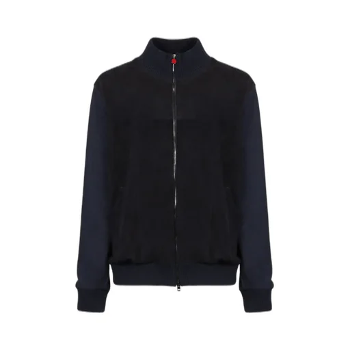 Kiton High Neck Zipped Cardigan