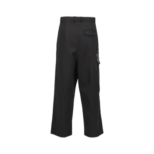 Low Crotch Trousers Af / Black