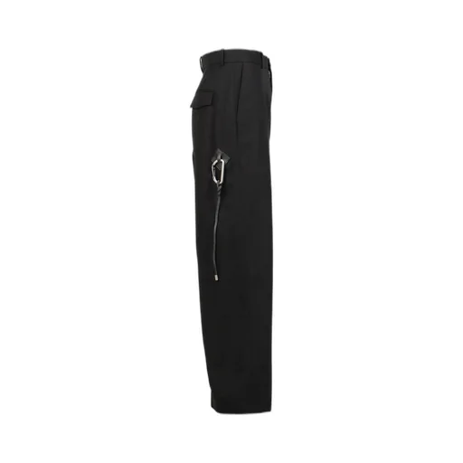 Low Crotch Trousers Af / Black