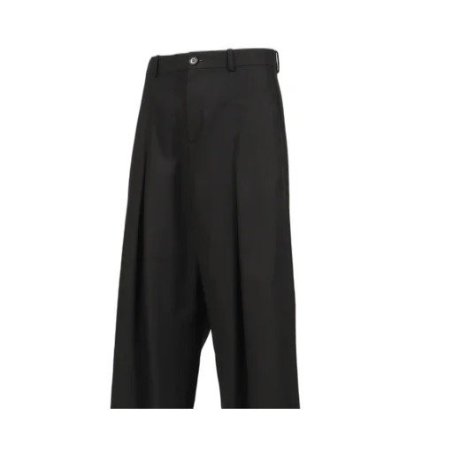 Low Crotch Trousers Af / Black