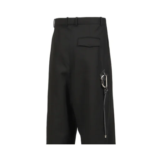 Low Crotch Trousers Af / Black