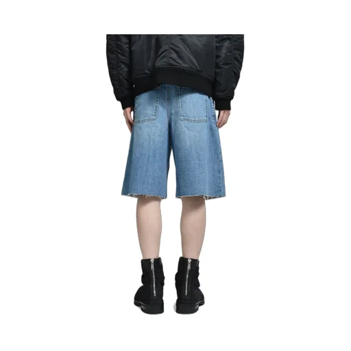 Anagram Shorts / Washed Denim Blu