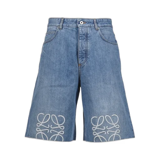 Anagram Shorts / Washed Denim Blu