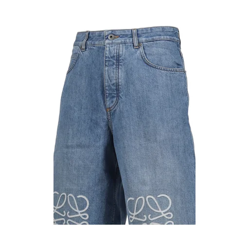 Anagram Shorts / Washed Denim Blu