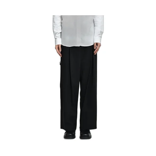 Low Crotch Trousers Af / Black