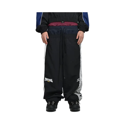 3 Layered Track Pants / Black