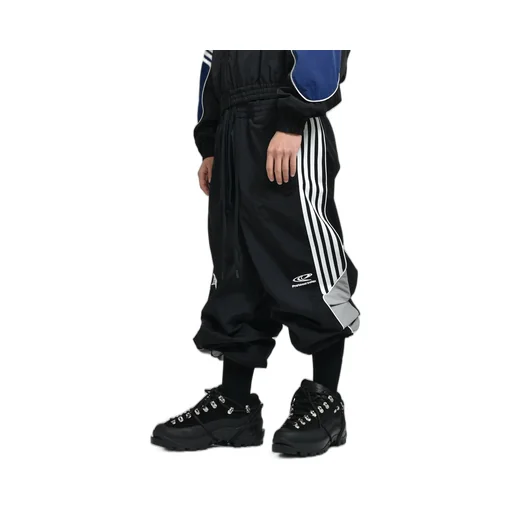 3 Layered Track Pants / Black