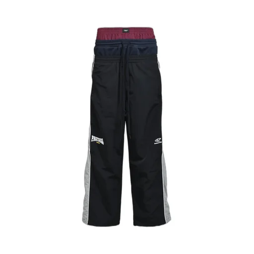 3 Layered Track Pants / Black