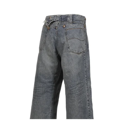 Free Stich Draiping Wide Pants / Ind
