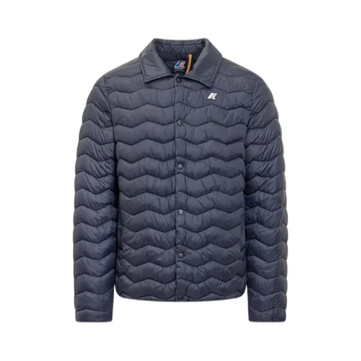 K-Way Bruno Quilted Button-Up Jacket