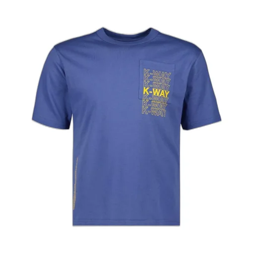 K-Way Logo Printed Crewneck T-Shirt