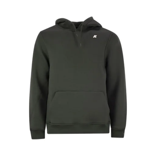 K-Way Logo Patch Drawstring Hoodie