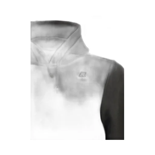 K-Way Logo Patch Drawstring Hoodie