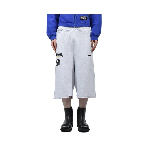 Folded Waist Jorts / Wht Melange