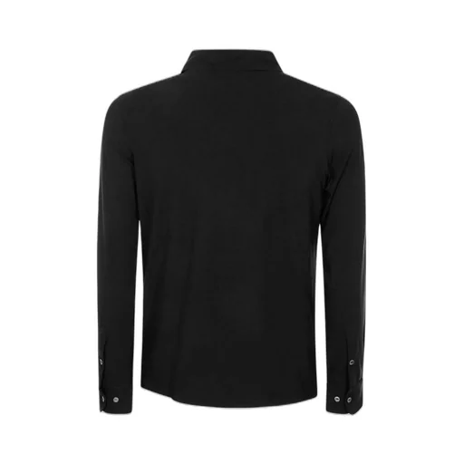 K-Way Long-Sleeved Straight Hem Polo Shirt