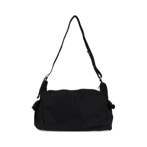 Twill Cargo Bag Woven / Black