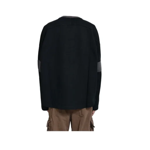 Laced Hockey Jersey Knit / Blk