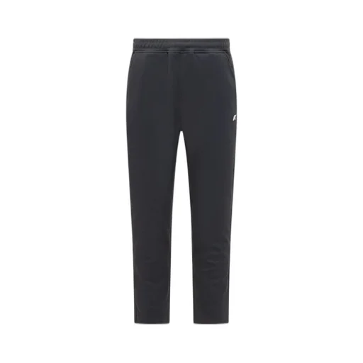 K-Way Logo-Embroidered Tapered Leg Track Pants