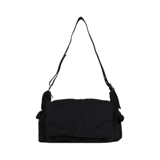 Twill Cargo Bag Woven / Black