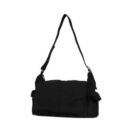 Twill Cargo Bag Woven / Black