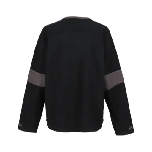 Laced Hockey Jersey Knit / Blk