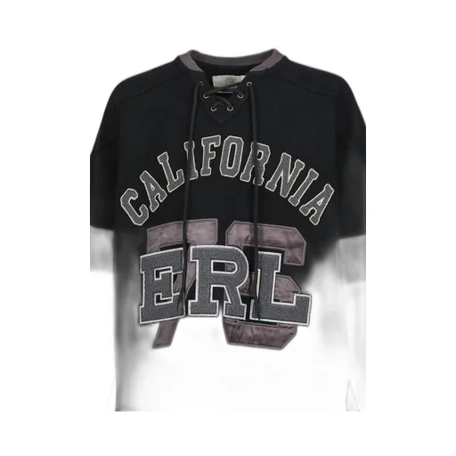 Laced Hockey Jersey Knit / Blk