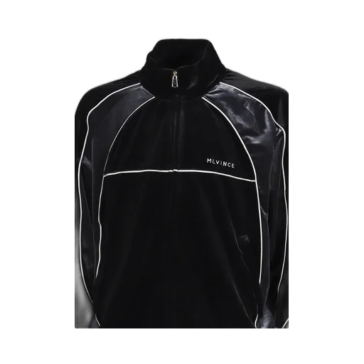 Velor Track Jacket / Black